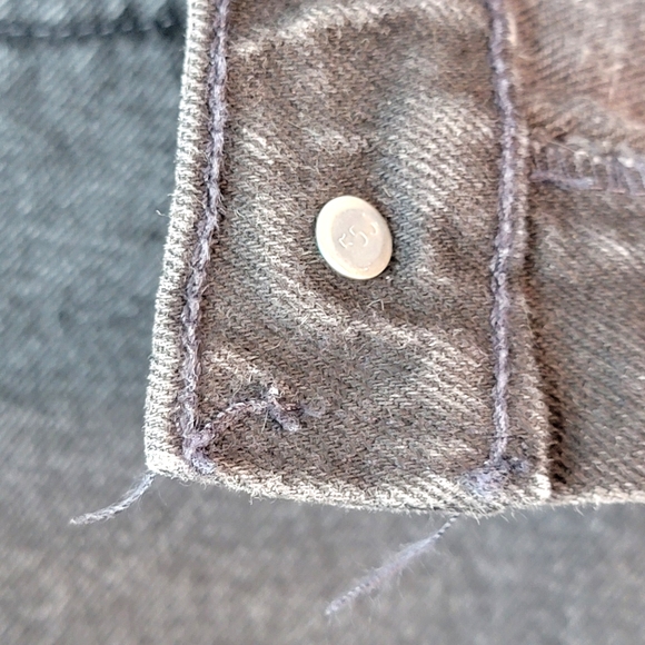 Levi's 550 Vintage 90's Dark Wash Honeycomb Whiskered Denim Jeans Men's 38x32 - Picture 5 of 15